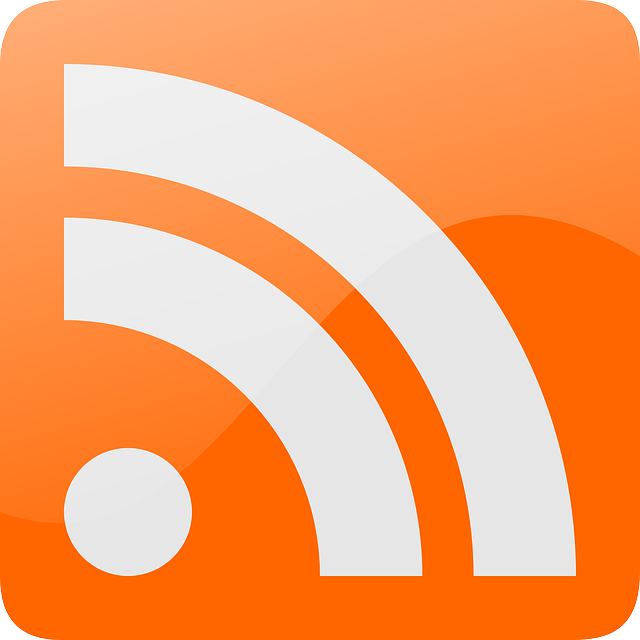 RSS logo feed icon and link.