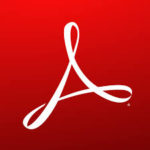 Adobe logo, to serve as a link to the Adobe PDF version of the transcript.