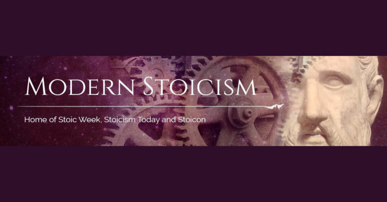 The logo for Modern Stoicism.