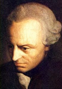 Immanuel Kant.