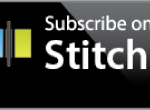 Logo for how to subscribe to Stitcher.