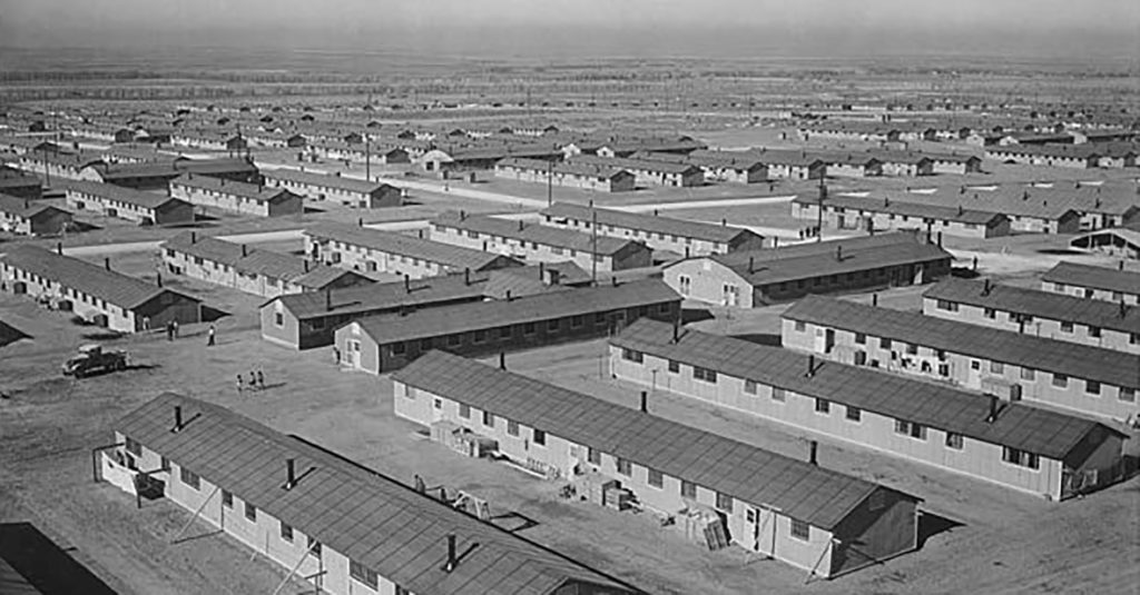 The Granada Internment camp for Japanese Americans.