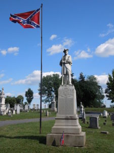 Confederate monument.