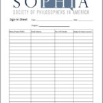 Image of a Sign-In Sheet.