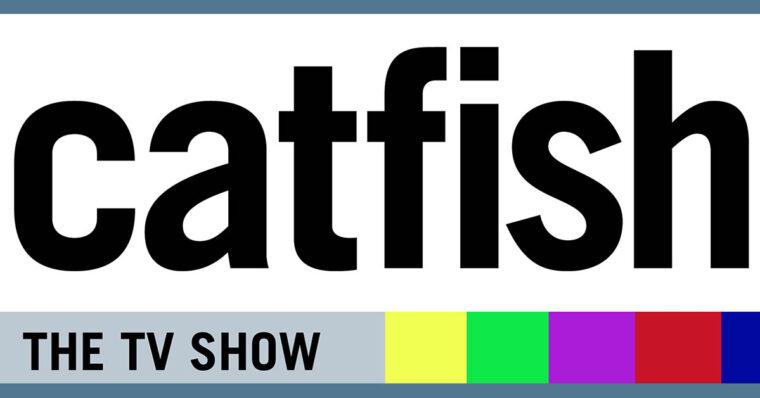 Image of the logo for the television show, Catfish. 